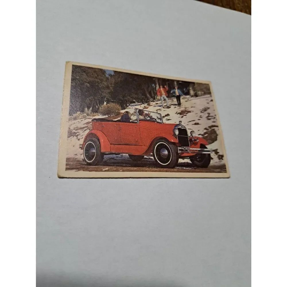 Vintage 1965 Hot Rod Magazine #39 Spec Sheet Steve LaBonge Model A Trading Card